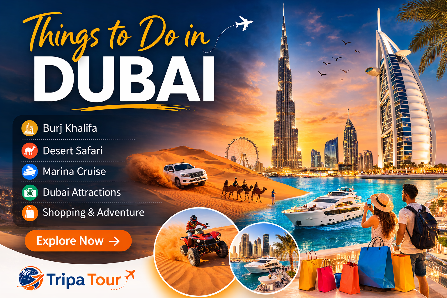 Top Things to Do in Dubai – Best Attractions & Tours